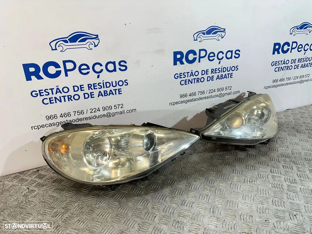 .Oticas Farol Frente Frontal Esquerda Direita Original PSA Peugeot 807 1400964480 1400964580 2002 a 2014 - 2
