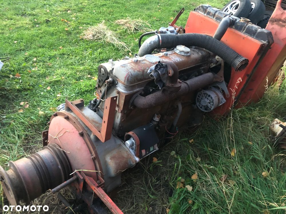 Silnik kompletny chłodnica Andoria leyland sw400 bizon koparka - 4