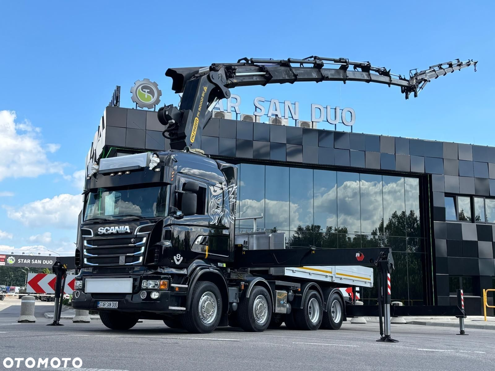 Scania R560 8x2 PALFINGER PK 92002 SH Fly Jib Wciągarka - 26