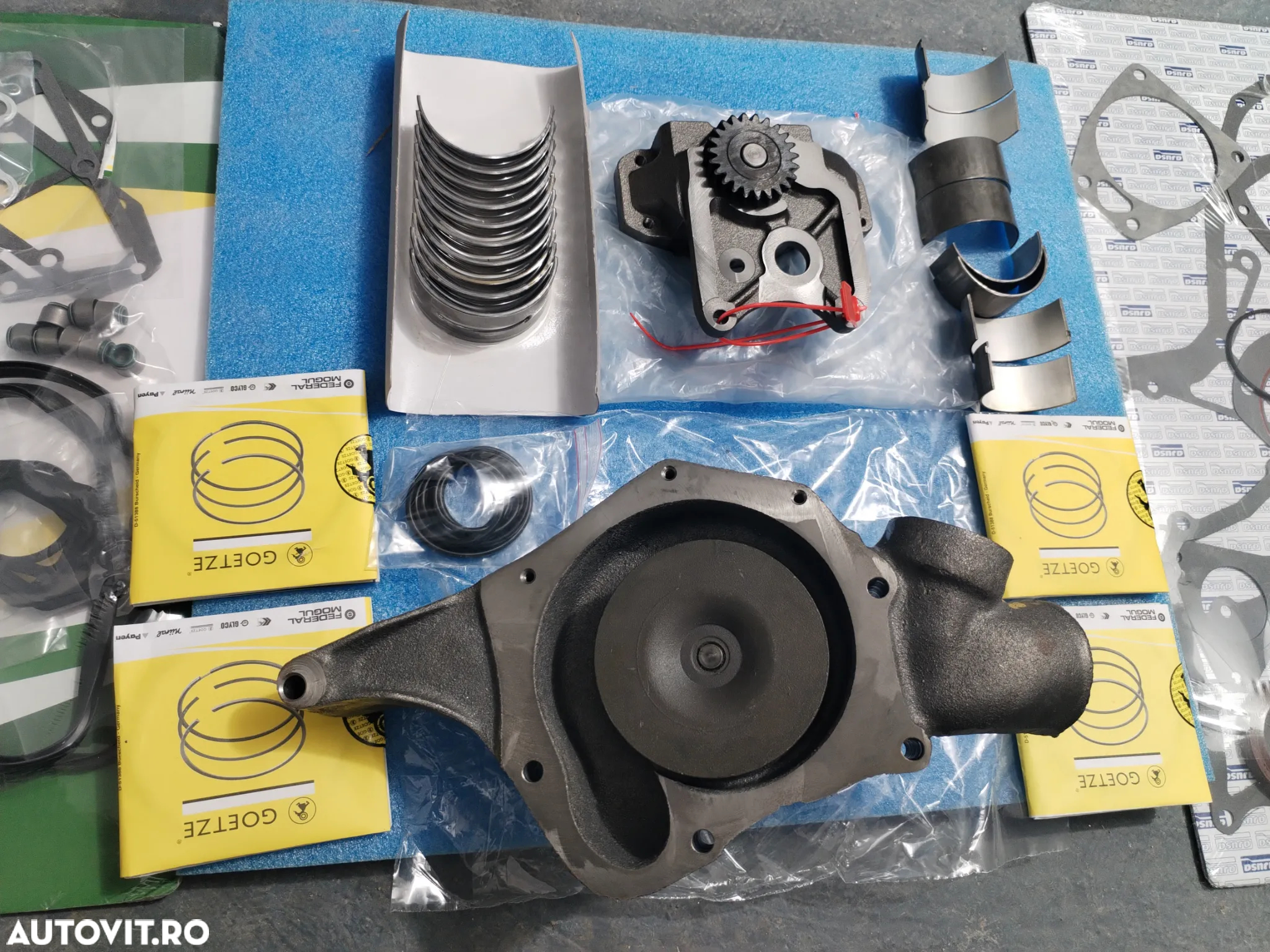 GARNITURA CHIULOASA NISSAN 2.8 A4.28 si  4.0 B4.40 TRADE 2.8 L35-08 L35-09 EBRO PIESE MOTOR SEGMENTI CUZINETI PISTON CAMASA CILINDRU - 16
