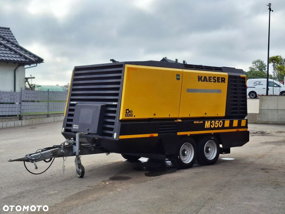 Inny Kompresor Śrubowy Mobilny Kaeser M350 Sigma Wydajność Do 34m3/min Ciśnienie Robocze Do 14 BAR Silnik Mercedes-Benz 6 Cylindrów Potężny Mobilny Kompresor Świetny Stan 7700 MTH Sterownik SIGMA CONTROL MOBIL Po Kompletnym Serwisie Gotowy Do Pracy Zastosowania: Piaskowanie / Czyszczenie Suchym Lodem / Technologia wiercenia itp. - 5