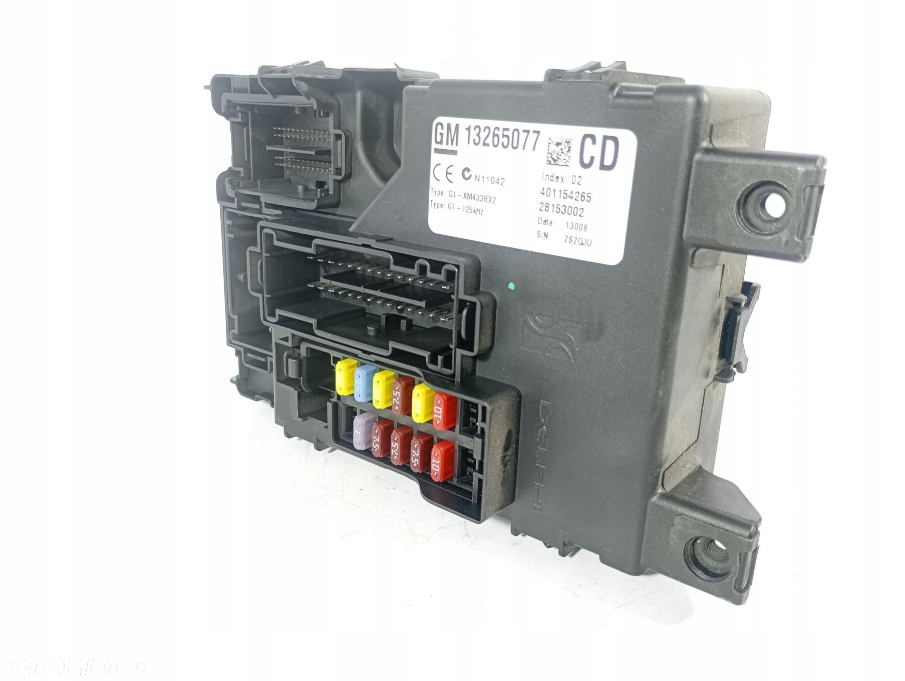 Opel Corsa D 04-14 SKRZYNKA BEZPIECZNIKÓW OE 13265077 - 3