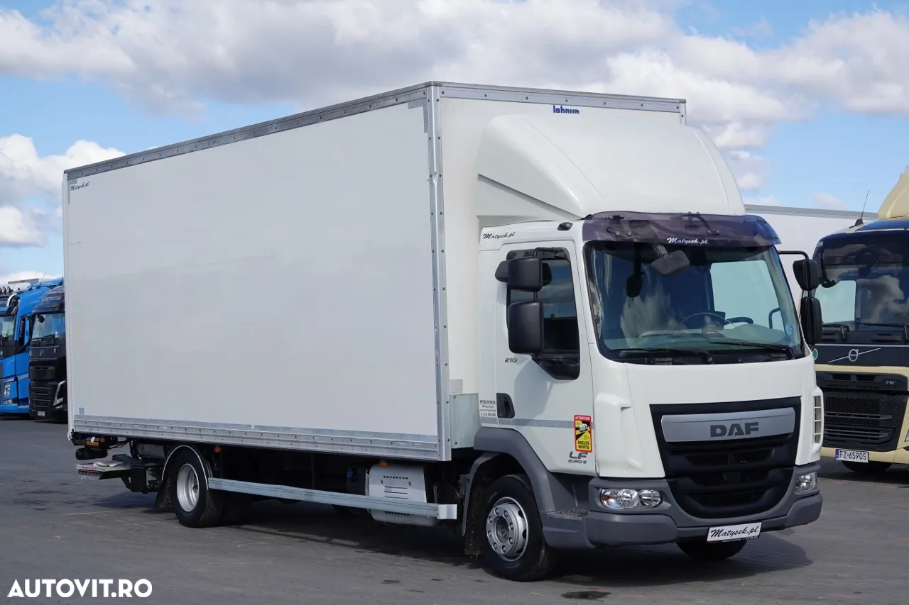 DAF LF 210 / CONTAINER - 7 M / SOLO / DHOLLANDIA LIFT / EURO 6 - 4