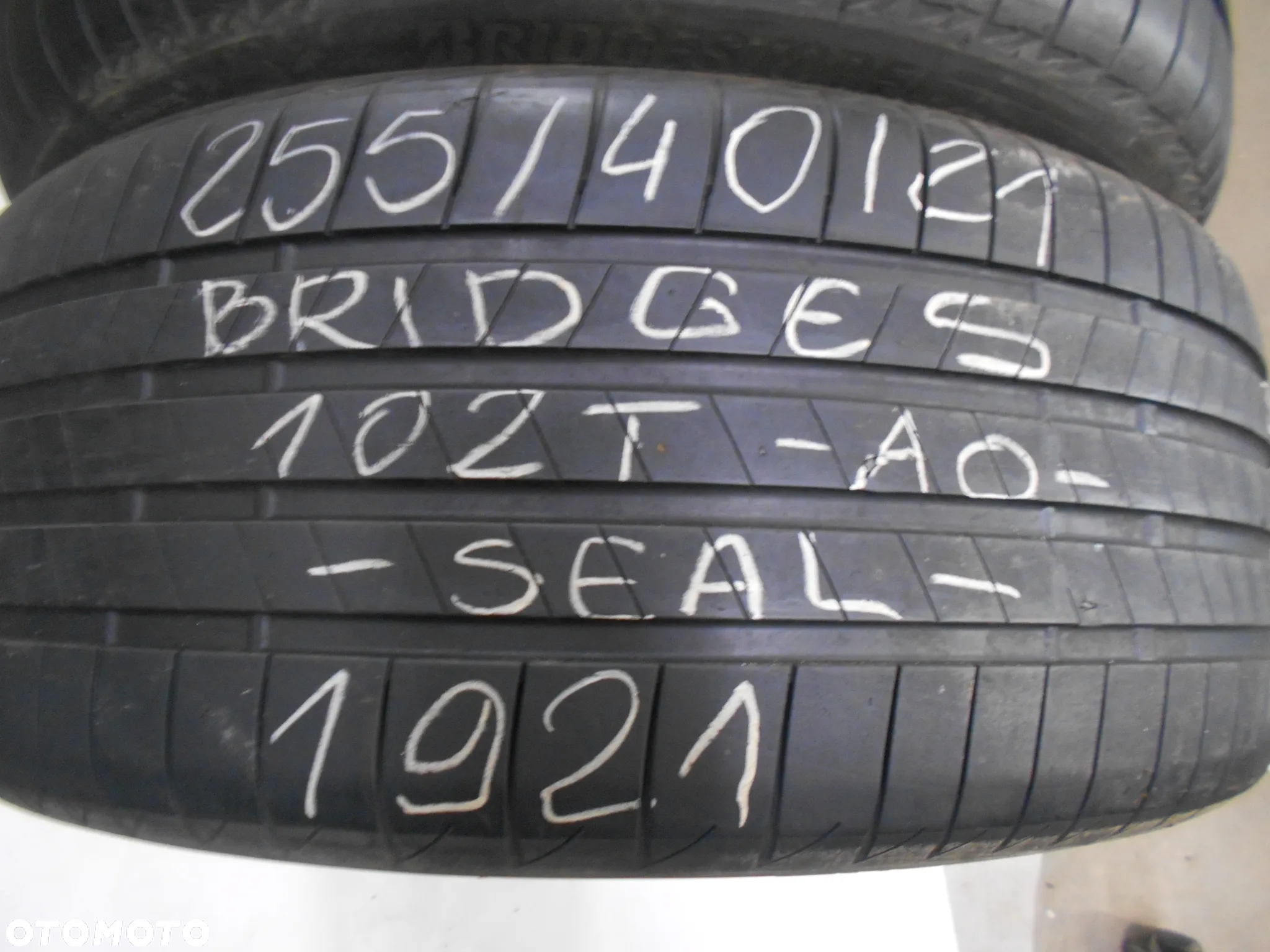 OPONY 255/40R21 BRIDGESTONE TURANZA ECO AO B-SEAL DOT 0922 / 1921 7MM - 3