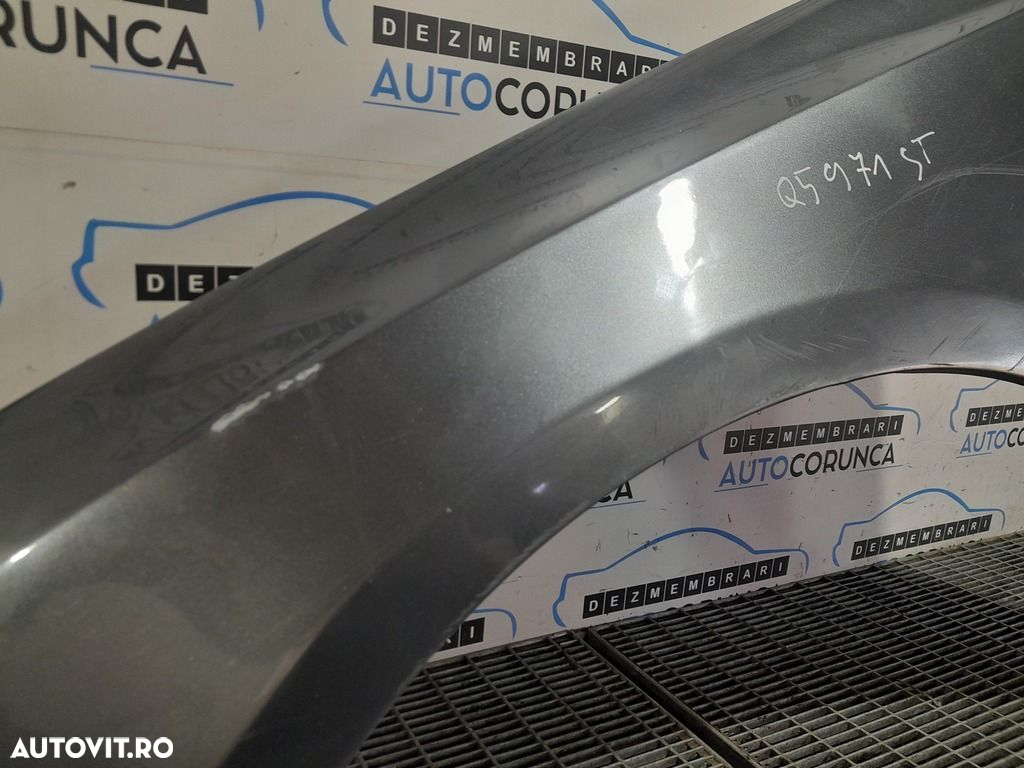 Aripa Stanga Fata Audi Q5 2008 - 2012 4 Usi GRI (971) - 2