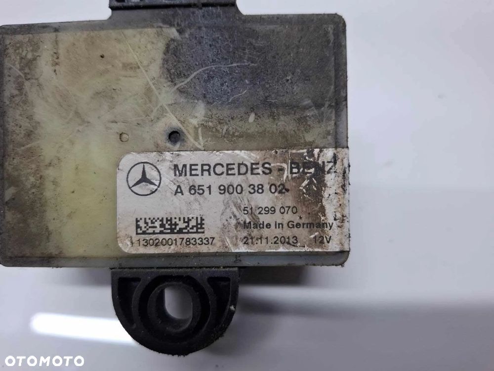 PRZEKAŹNIK STEROWNIK ŚWIEC ŻAROWYCH MERCEDES SPRINTER W906 A6519003802 OM 651 - 3