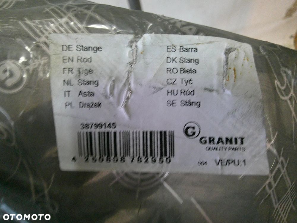 case new holland massey fendt john derre drążek kierowniczy do traktoora L1500 28mm granit 38799145 - 2