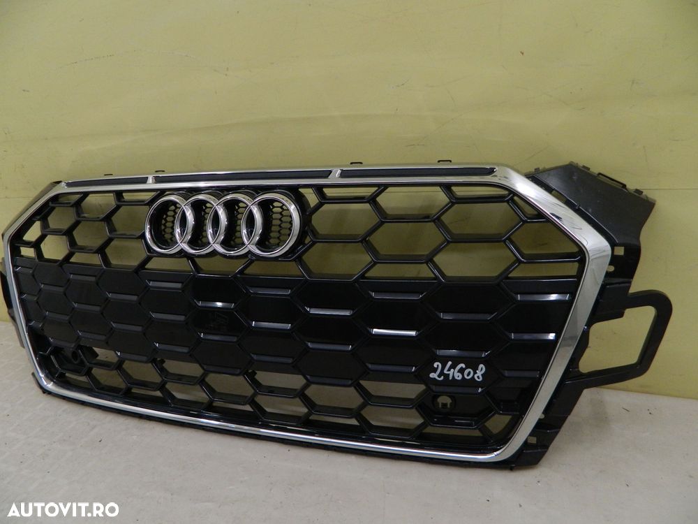 Grila radiator Audi A5 B9 facelift,  2021, 2022, 2023, 2024, 2025, cod origine 8W6853651BL. - 4