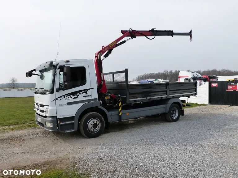 Mercedes-Benz ATEGO 1224 HDS PALFINGER PK450L/ DŹWIG / ŻURAW / NOWA 3-STRONNA WYWROTKA / KIPER / EURO 5 / DMC 11.990 KG / ŁADOWNOŚĆ 6.800 KG / DŁ. 4.50 M / 10 EUROPALET/ STAN IDEALNY / OKAZJA - 16