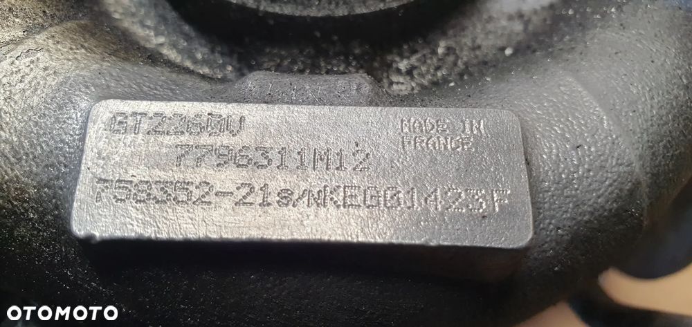 Turbina turbosprężarka turbo nastawnik BMW 3 E91 E90 3.0D 7796311 - 7