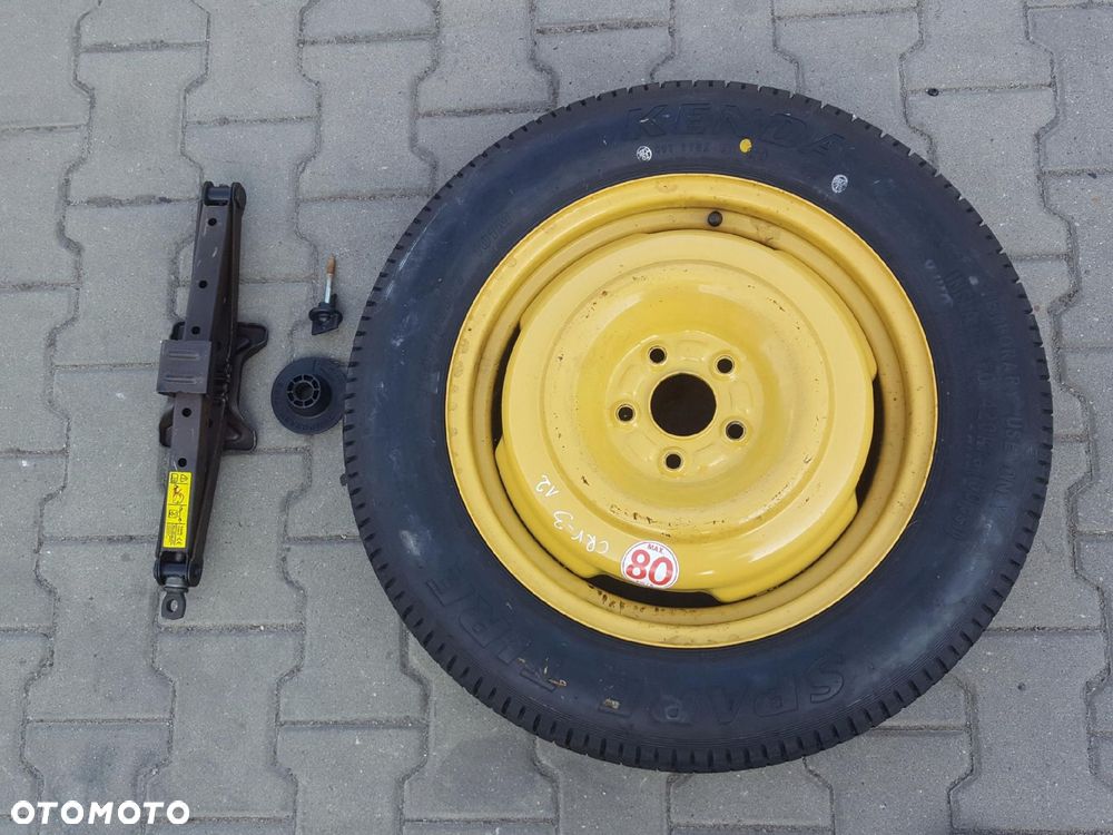 HONDA CRV CR-V III 06-12 KOŁO DOJAZDOWE 17 LEWAREK - 1