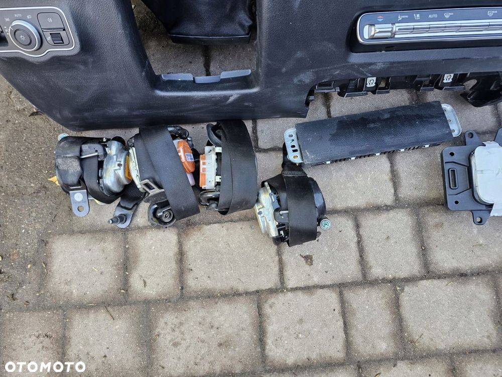 konsola airbag pasy komplet mercedes gla 247 pakiet amg - 4