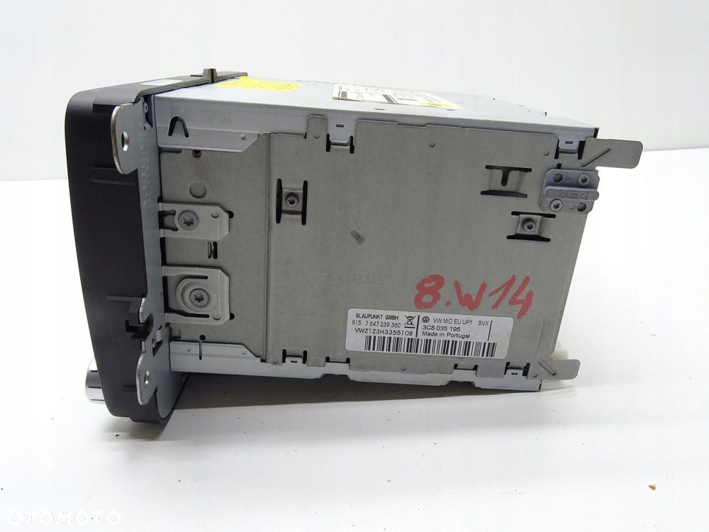 RADIO CD NAVI NAVIGACJA 3C8035195 VW SCIROCCO III TIGUAN 5N GOLF VI - 5
