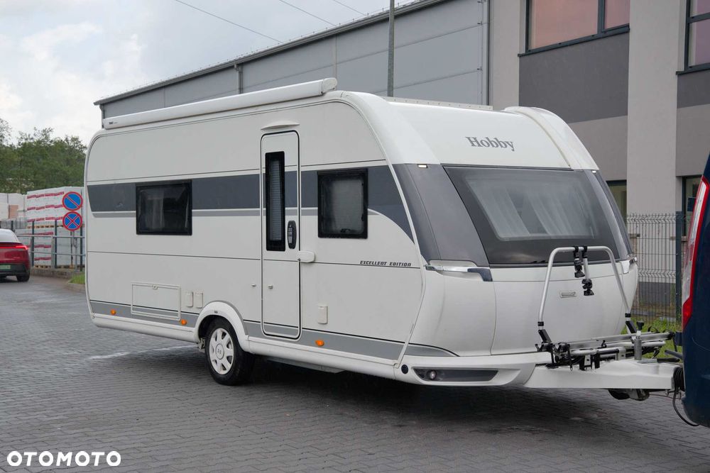 Hobby 540 WLU Excellent - solary, piekarnik, mover, markiza, klima, gastank - 8