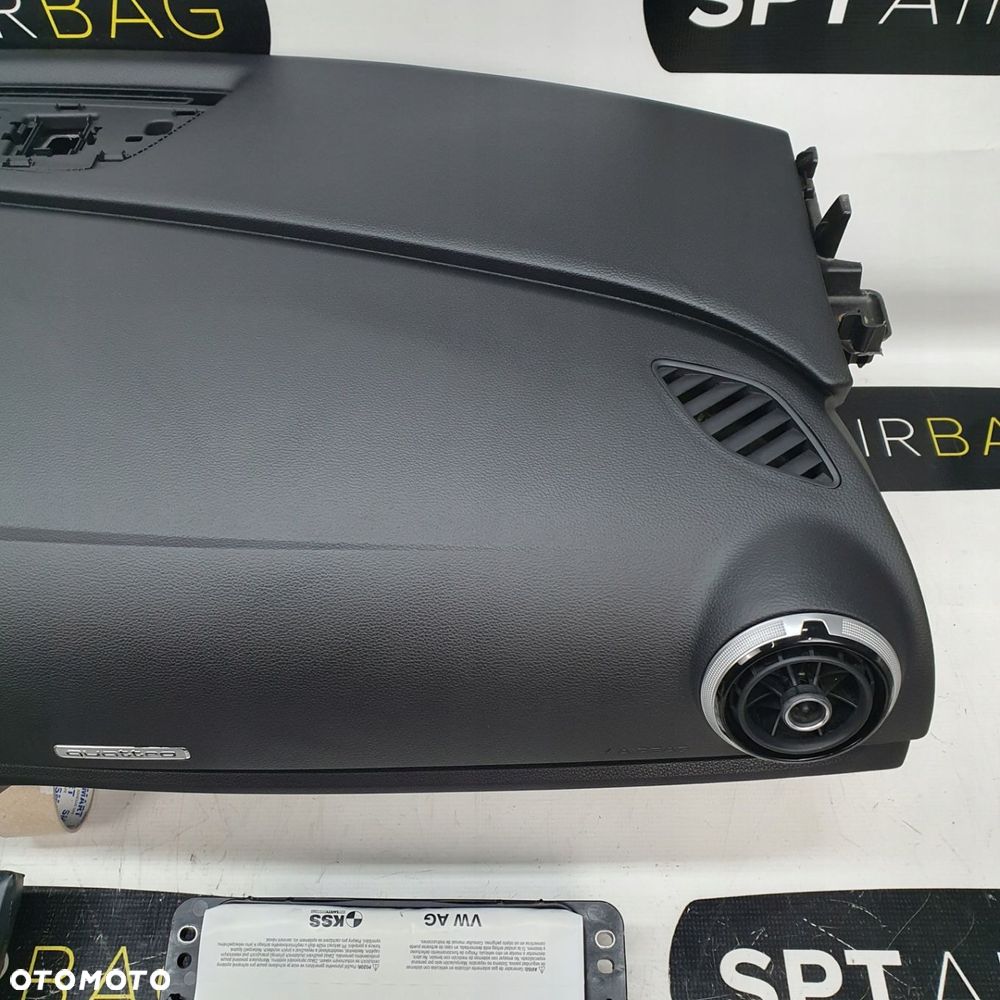AUDI A3 8V LIFT DESKA ROZDZIELCZA KONSOLA KOKPIT PULPIT PODUSZKI AIRBAG AIR BAG PASY KIT SET - 4