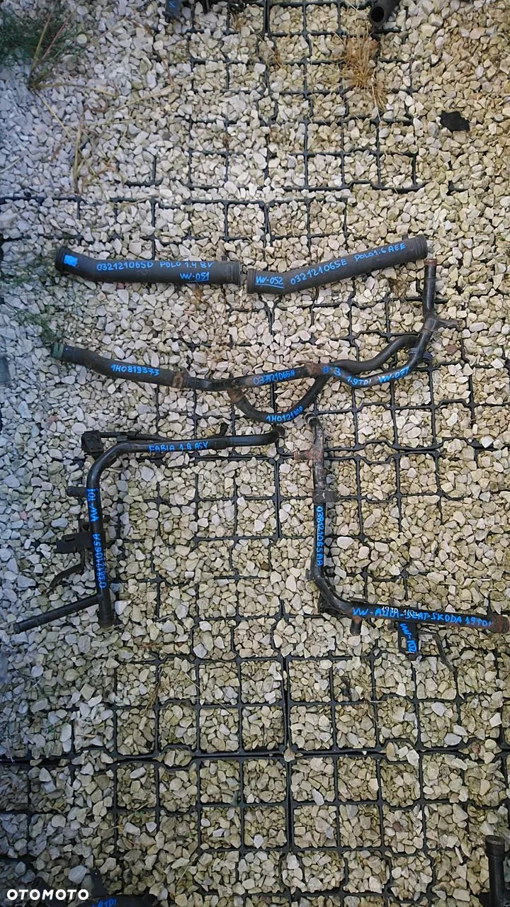 VW AUDI SEAT SKODA MAGISTRALA RURKA WODNA RURKA WODY RURA WODY - 3