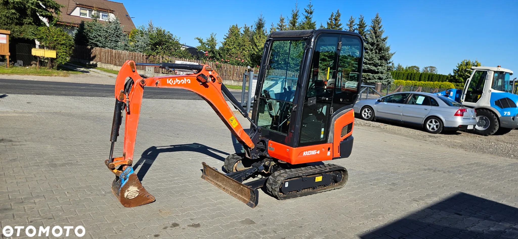 Kubota KX 016-4 2600 mtg poszerzane gąsienice sprowadzona - 2