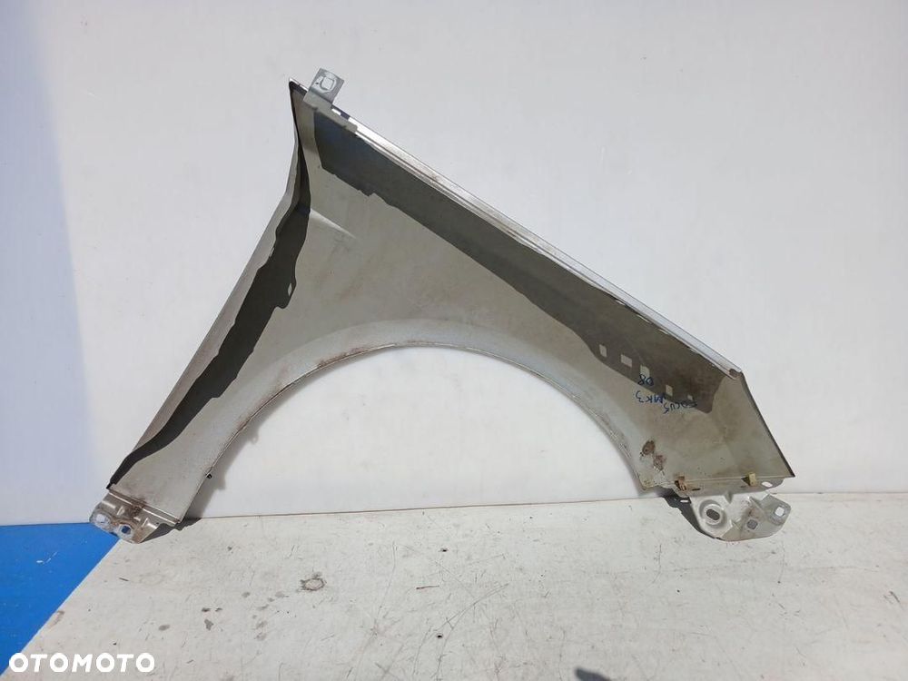 BŁOTNIK PRZÓD PRZEDNI LEWY SREBRNY FORD FOCUS MK3 III KOD LAKIERU 08 OB - 6