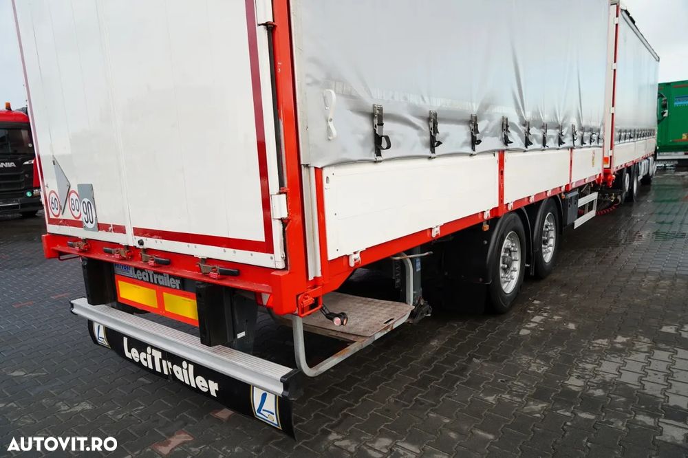 Volvo FH 460 / COMBINAT TANDEM / 120 M3 / TRAVERSE / DROPSIDE / I-PARK COOL / PODEA RESISTENTĂ / LIFT / AXE RIDICATĂ / DIRECȚIE - 10