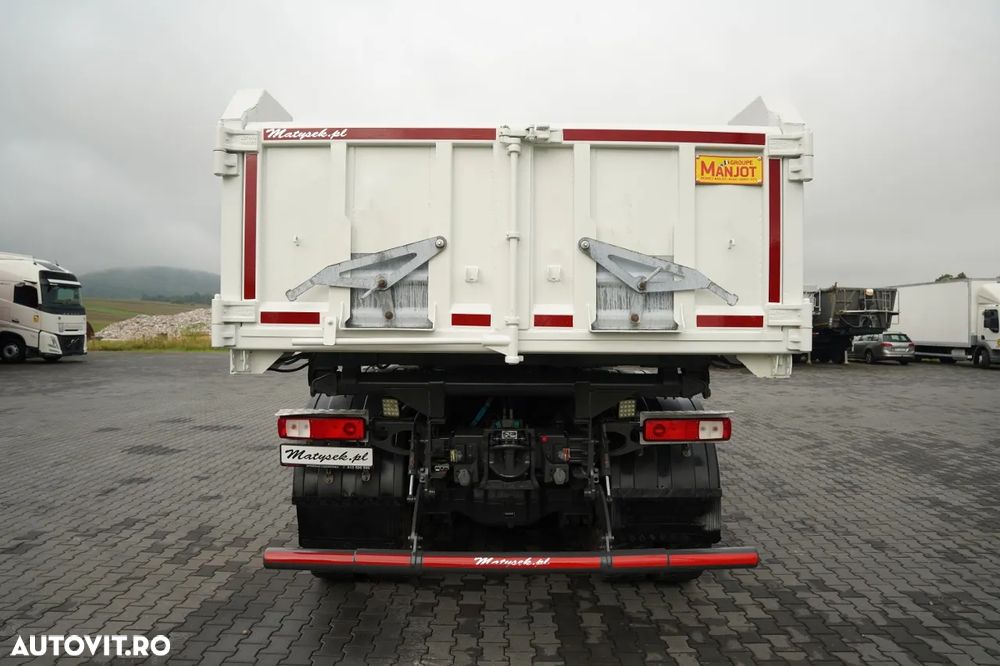 Renault K 480 / 8x4 / WYWROTKA DWUSTRONNA - 6 M / HYDROBURTA / HYDROKLAPA / AUTOMAT / EURO 6 / - 22