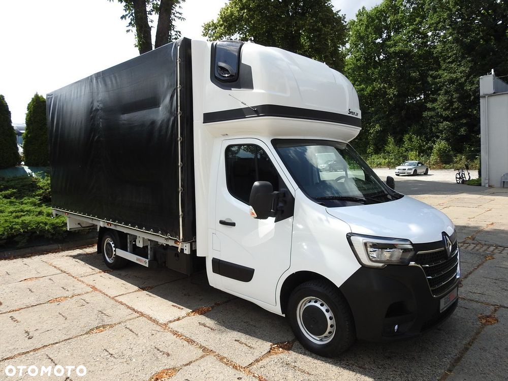 Renault MASTER PLANDEKA 10 PALET WEBASTO KLIMATYZACJA TEMPOMAT LEDY PNEUMATYKA  165KM - 5