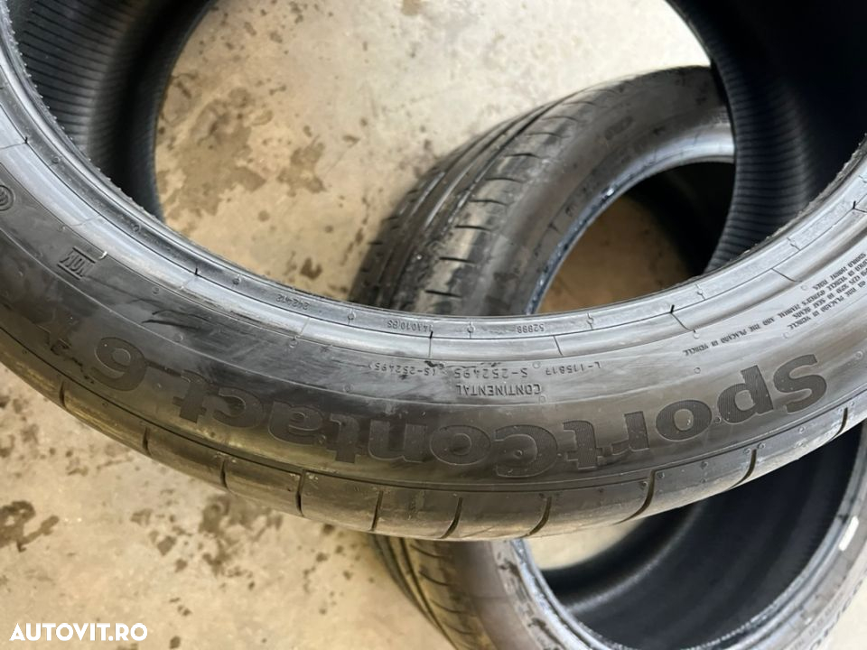 vând 2 anvelope 255/40/21 continental de vară ca noi - 7