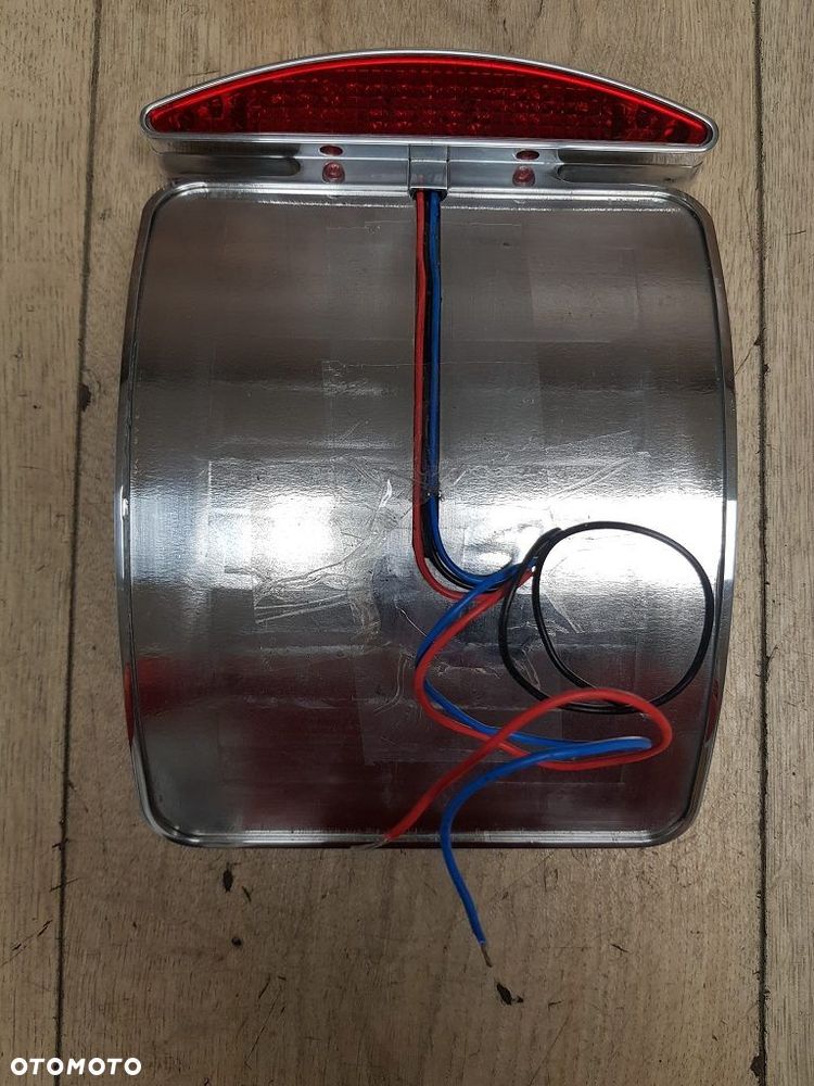 Uchwyt tablicy lampa tył Harley Chopper Cruiser Custom - 2