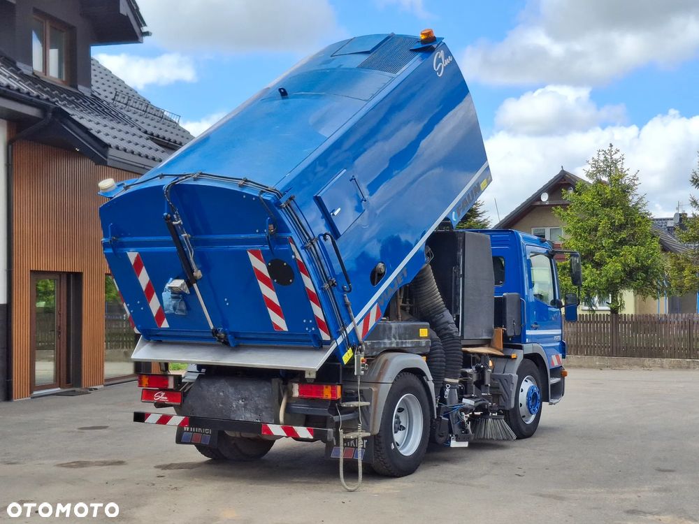 Mercedes-Benz Atego 1523 Zamiatarka FAUN Zamiatarka Uliczna Kamera Cofania Oświetlenie Ostrzegawcze Regulowane Zawieszenie - 24