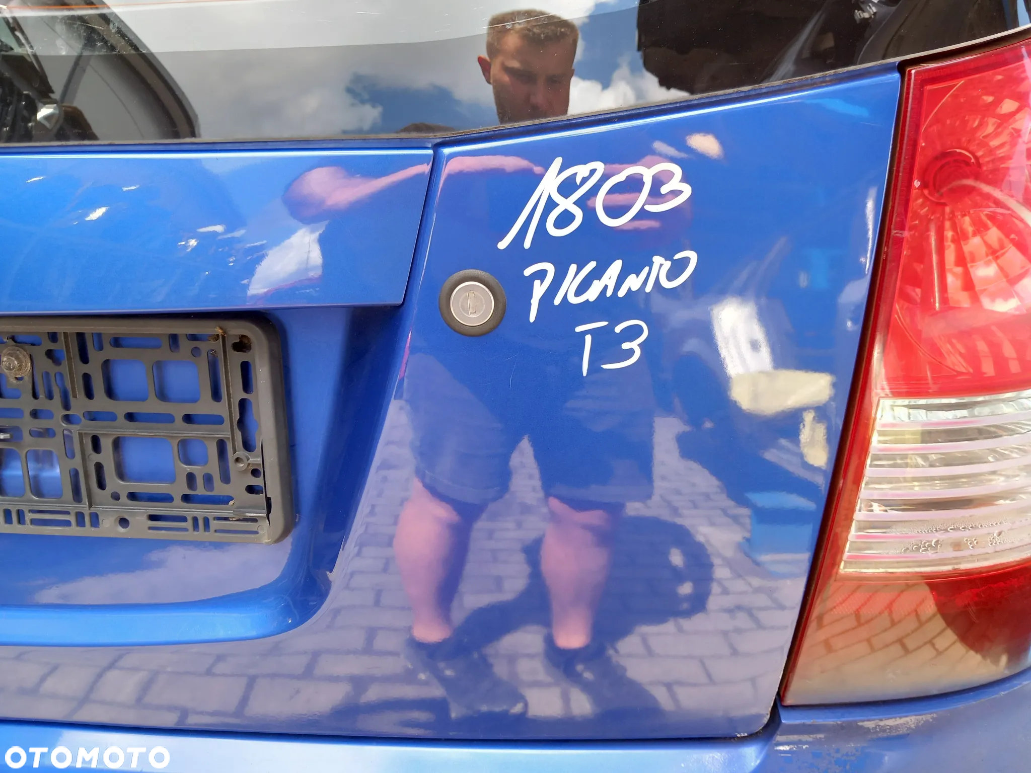 KIA PICANTO KLAPA BAGAŻNIKA TYLNA TYŁ KOLOR: T3 - 5