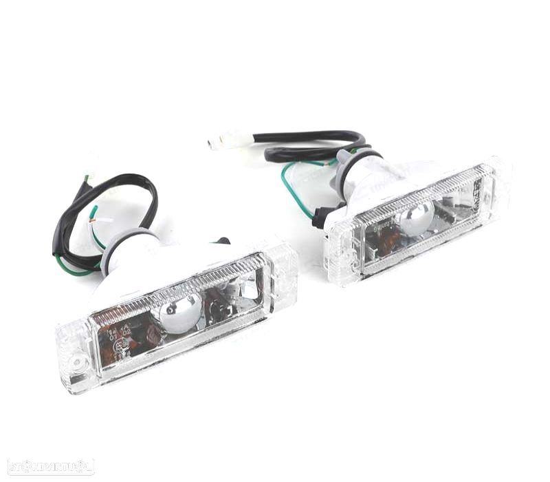 INTERMITENTES VOLKSWAGEN VW GOLF I 74-83 POLO 86C 81-90 LUZ DE POSIÇÃO FUNDO CROMADO - 2