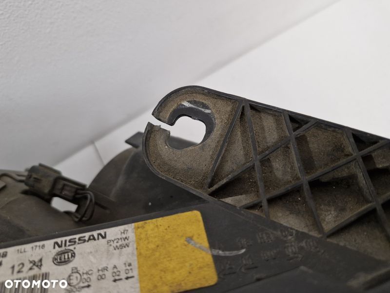 QASHQAI 1 I J10 LIFT LAMPA PRAWY PRZÓD PRAWA PRZEDNIA SOCZEWKA UK 26010BR01B - 4