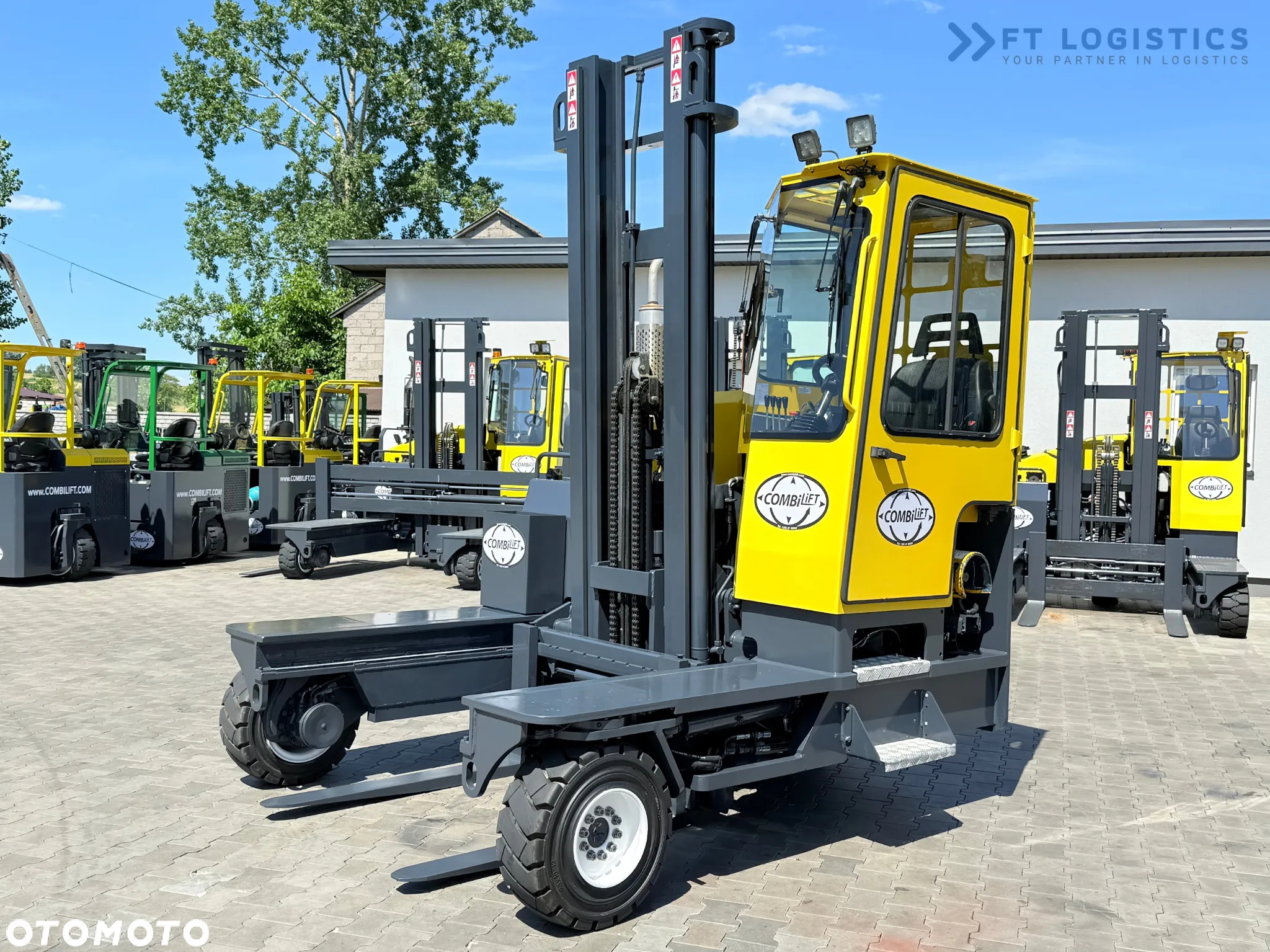 Combilift C5000XL / GAS / DUPLEX / 4500MM / WOLNY SKOK / PRZESUW WIDEŁ / POZYCJONER / KABINA XL / NOWE OPONY - 4