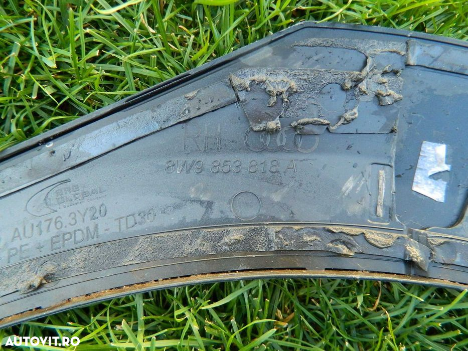 Bandou aripa stanga fata Audi A4 B9 Allroad 2017-2021 cod 8W9853818A - 3
