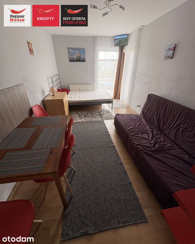 Studio 21,90m2 600 metrów od plaży Krynica Morska!