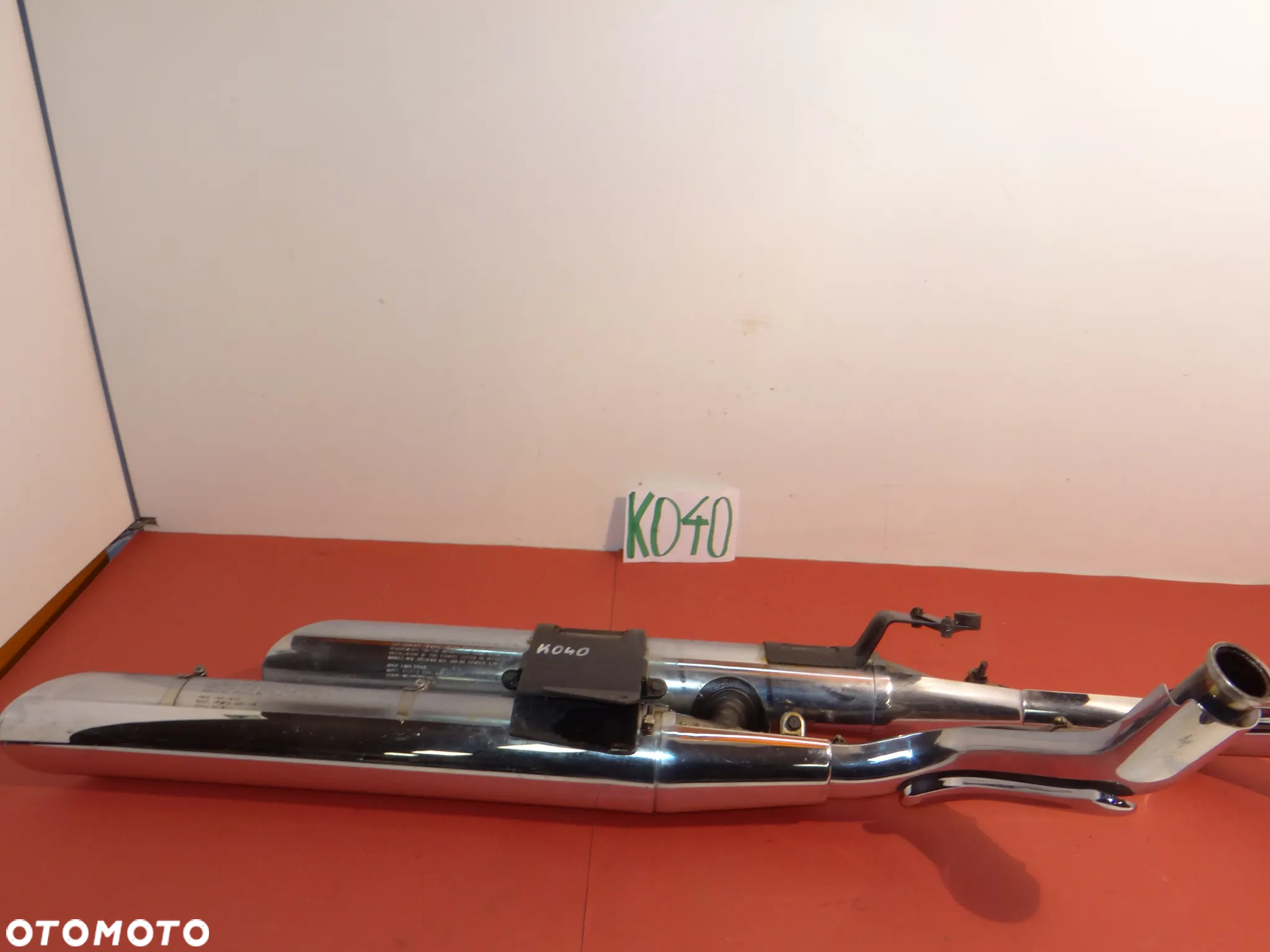 K040  Kawasaki VN 1600 VULCAN TŁUMIK WYDECH KOLEKTOR WYDECHOWY KAW4591600 SA-2399 - 20