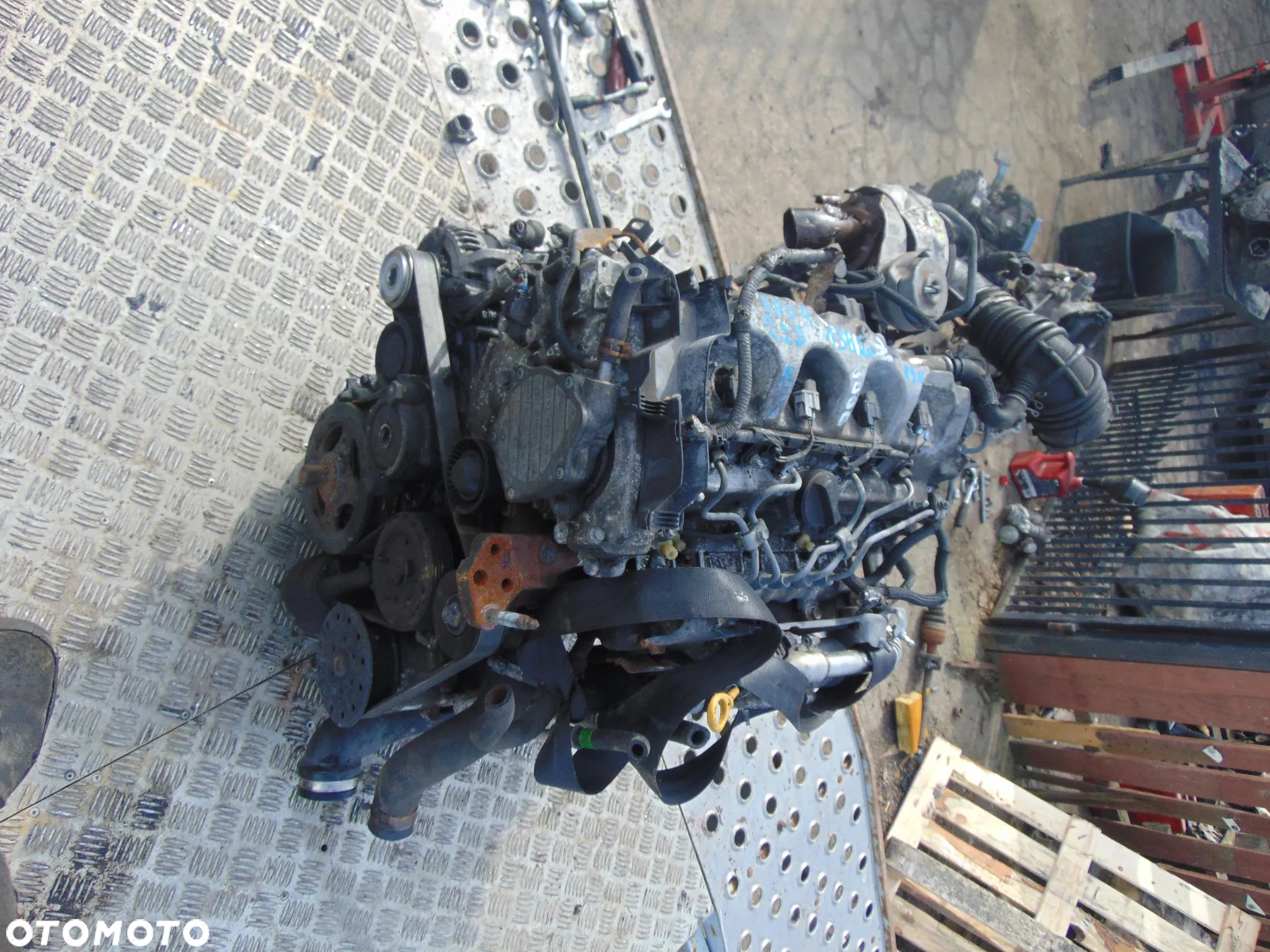 Silnik toyota Rav 4 2,2 D 2008 ro k D4D słupek bez 5 wtrysku - 4