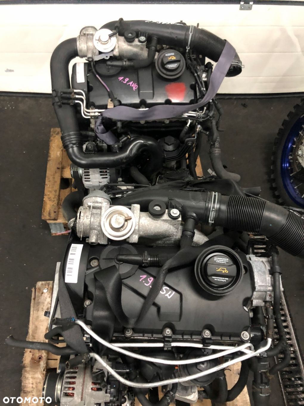 SILNIK 1.9 TDI VOLKSWAGEN BXE BKC BXF BJB BRU - 1