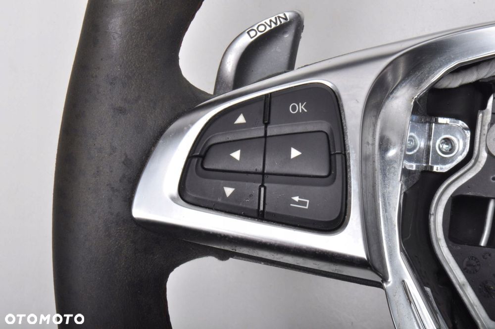 MERCEDES X156 W156 W205 W213 AMG KIEROWNICA MULTIFUNKCYJNA ŁOPATKI SKÓRA - 7