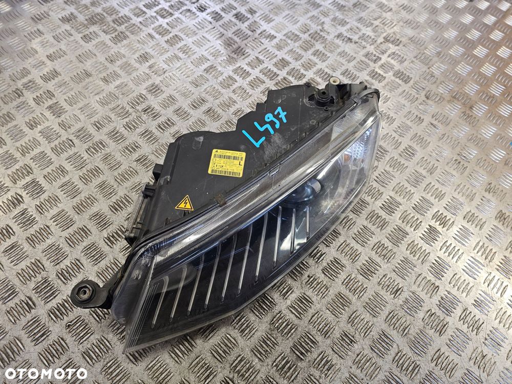 lampa reflektor lewa lewy przód skoda octavia iii bi-xenon uk 5e2941015b - 2