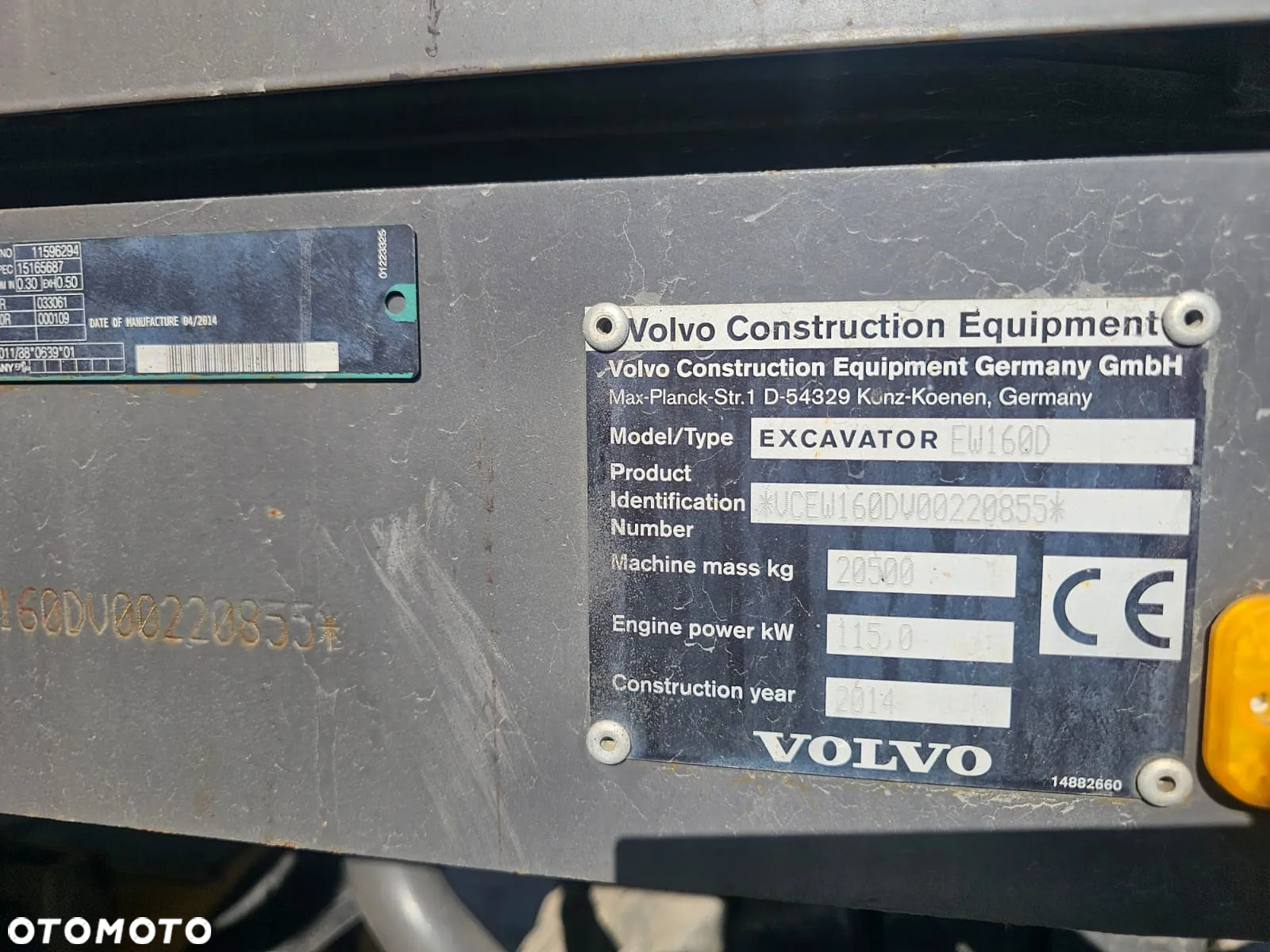 Volvo EW160D EW160 D EW 160 e - 31