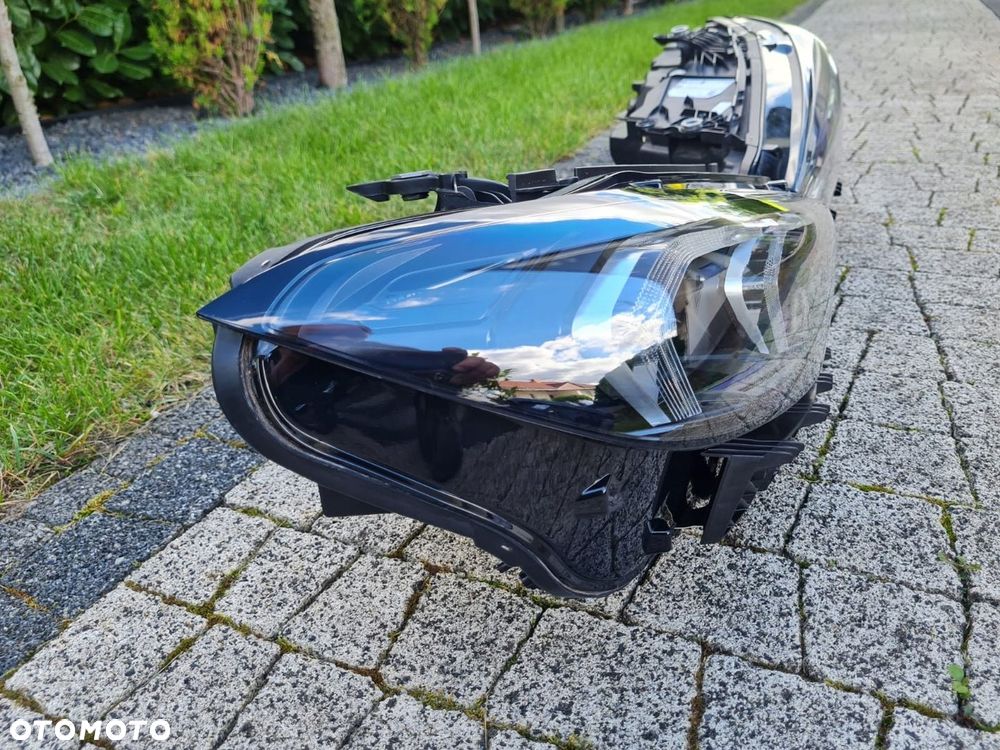 BMW 3 G20 G21 LIFT Lampy przód Full Led Adaptive Shadow Line Black Skrętny - 6