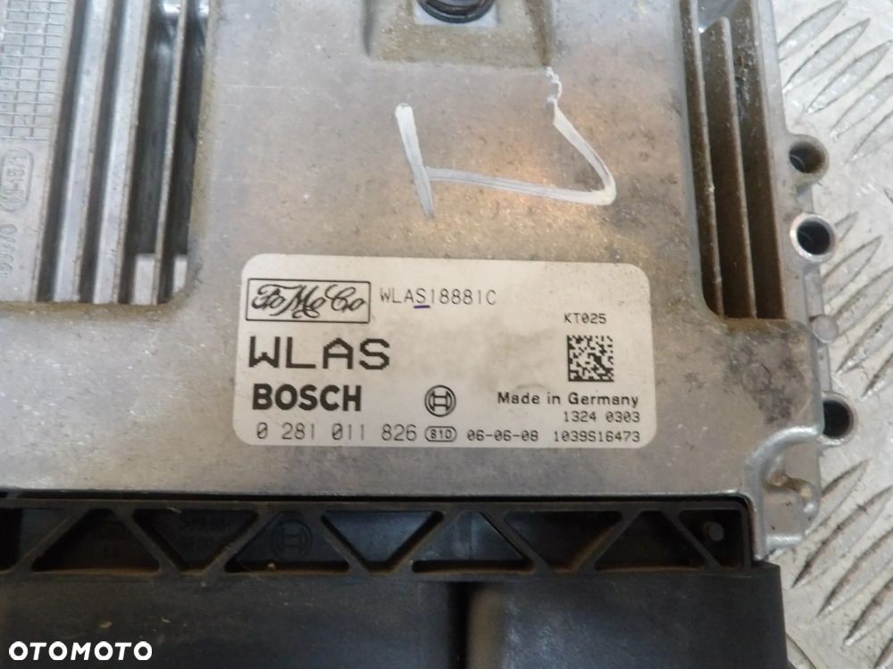 FORD RANGER III 2,5 TDCI STEROWNIK KOMPUTER SILNIKA WLAS 0281011826 - 4