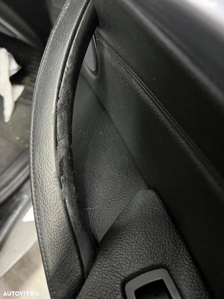 Set manere interior Bmw X5 e70 X6 e71 crem,negru complet - 6