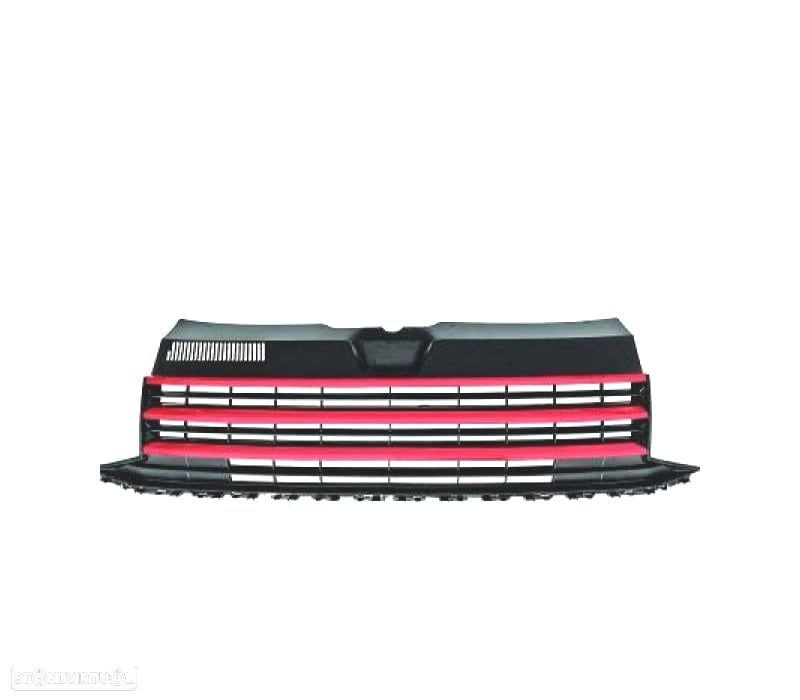 GRELHA FRONTAL VOLKSWAGEN VW T6 MULTIVAN CARAVELLE 15-19 LOOK SPORT - 4