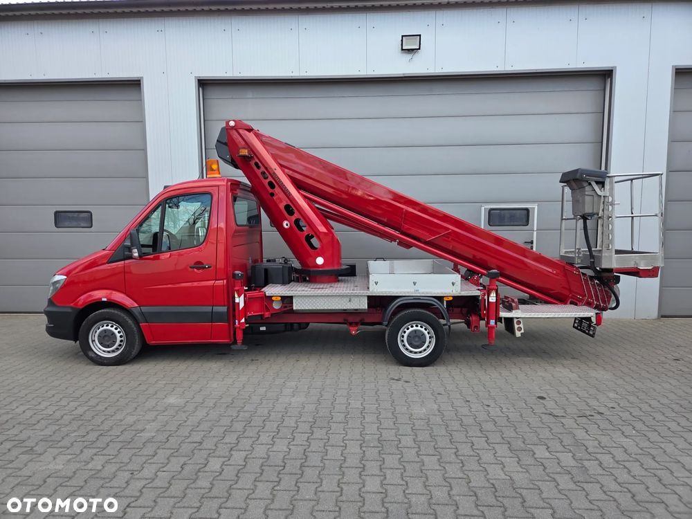 Mercedes-Benz Sprinter 314CDI - 27 m - Ruthmann TB 270.3 Podnośnik koszowy Zwyżka Wumag Palfinger GSR Multitel - 2