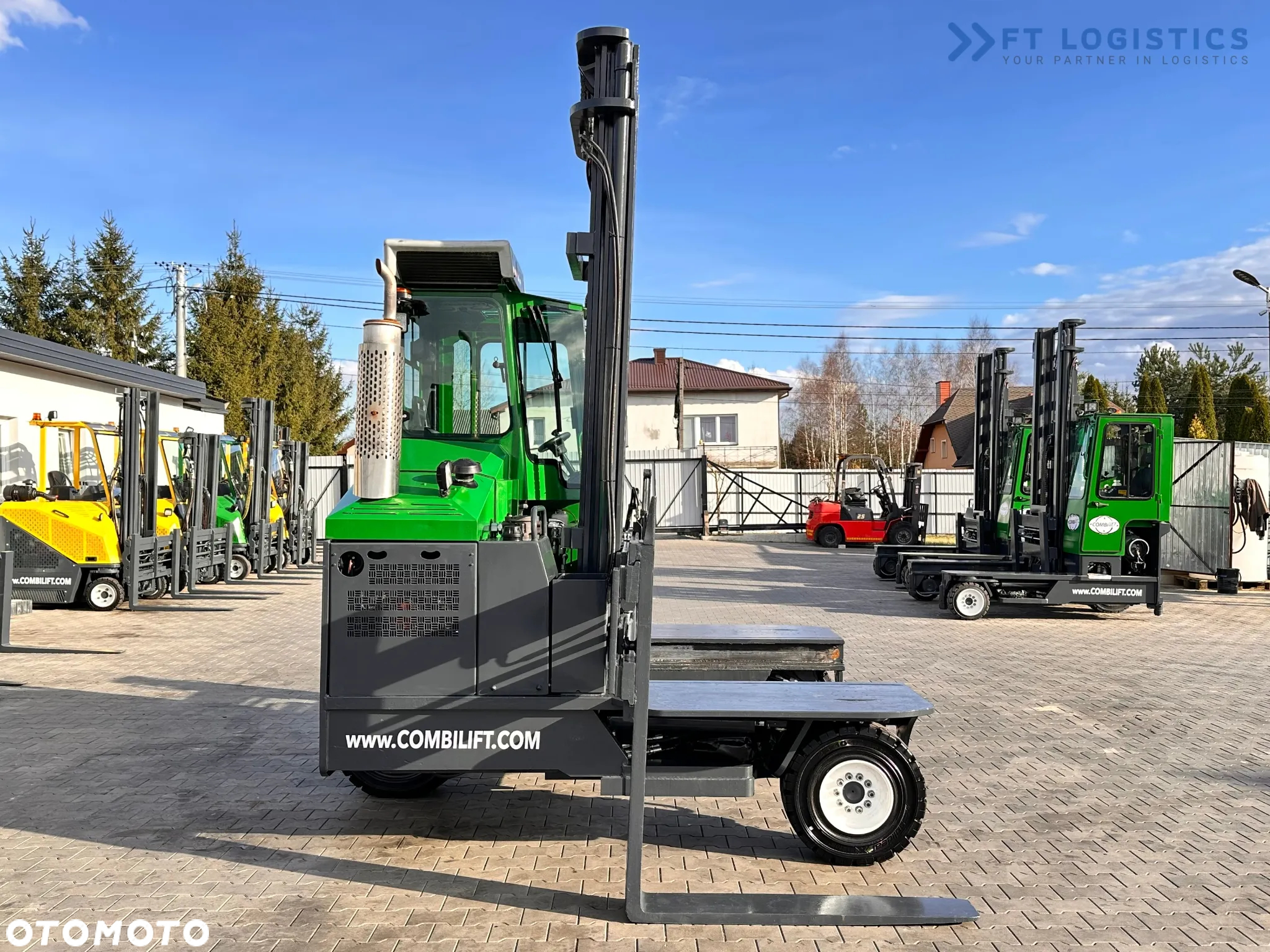 Combilift C5000XL / LPG / KLIMATYZACJA / SZEROKI POZYCJONER / DUPLEX / REGULOWANE WIDŁY / NOWE OPONY / STAN IDEALNY! - 12