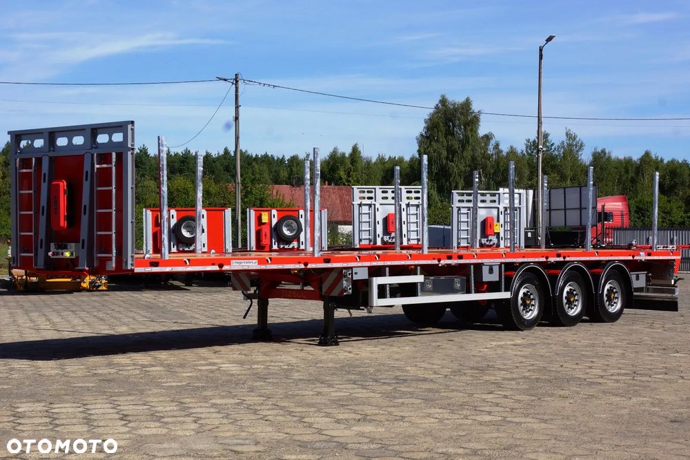 Inny PLATFORMA rozciągana pod standard siodło TELEMEGA 13.600mm + 7.500mm rozciągu, ADR EX3, kontenery, konstrukcje, maszyny - 10
