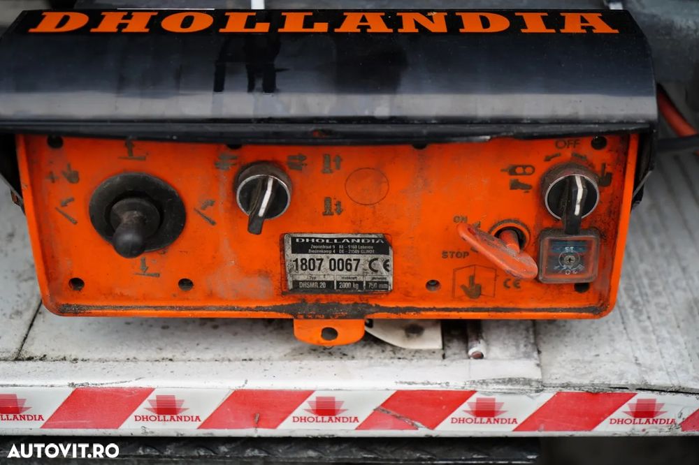 Kögel CORTINĂ / STANDARD / LIFT 2.000 kg / CONTENIER PENTRU PALEȚI / AXĂ RIDICATĂ / SAF - 15