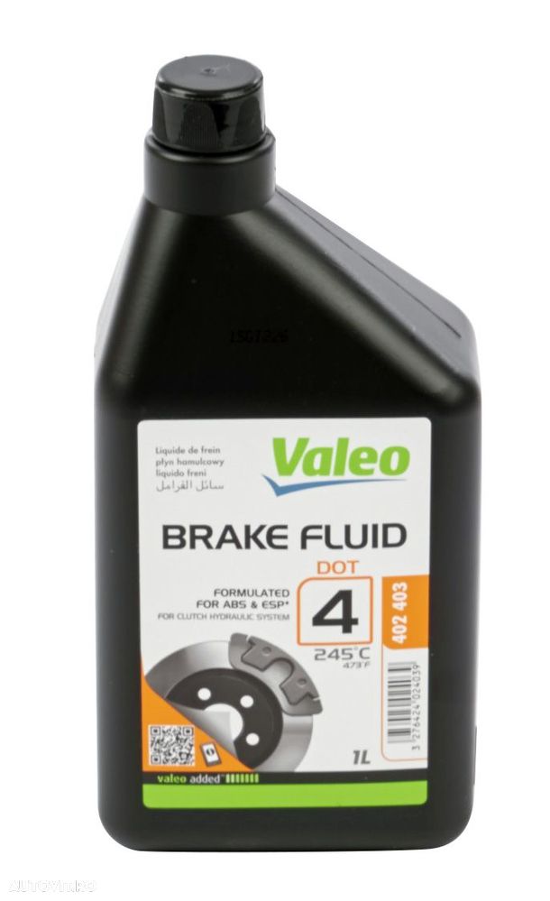Lichid de frana Valeo DOT4 1 litru, 402403 - 1