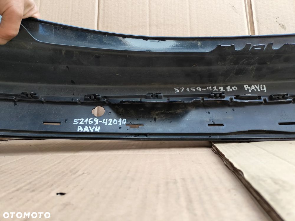 Toyota RAV4 16- zderzak tył tylny 4xPDC  52159-42280,52169-42010 - 10
